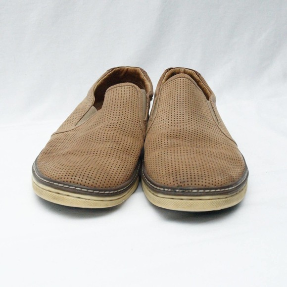 JOHNSTON & Murphy McGuffey Suede Slip on Shoes main image 4
